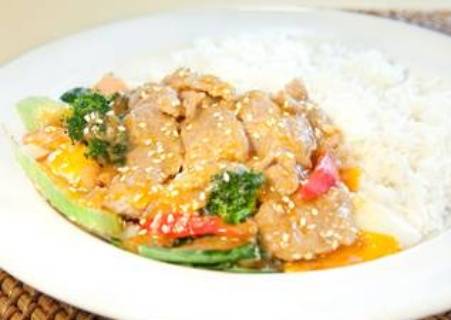 Curry Beef Vegetable Rice 咖喱牛肉什菜飯